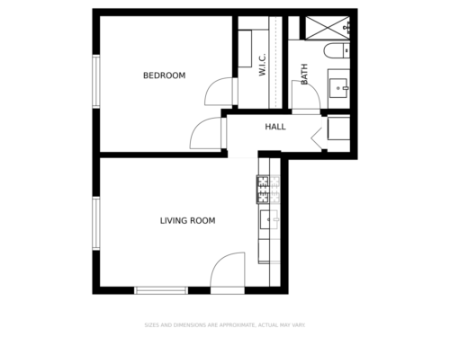 Full Schematic Floorplan / Floor Plan for Real Estate Photography